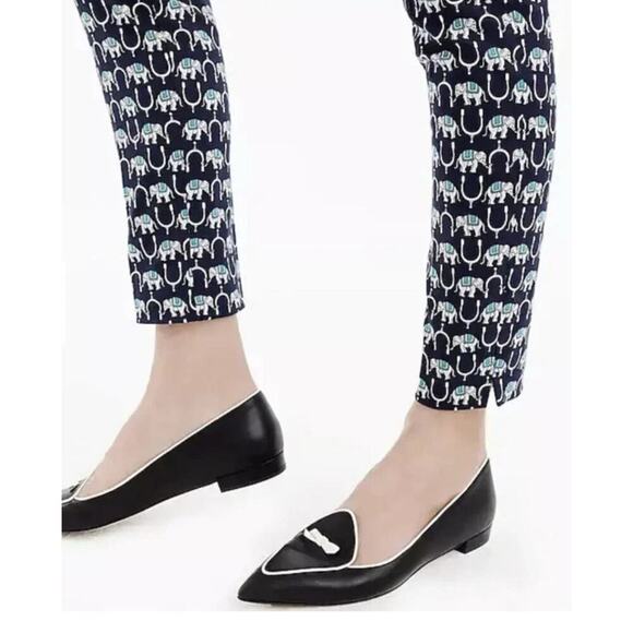 J Crew Martie Slim Crop Pant Size 6 Cotton - Picture 3 of 7